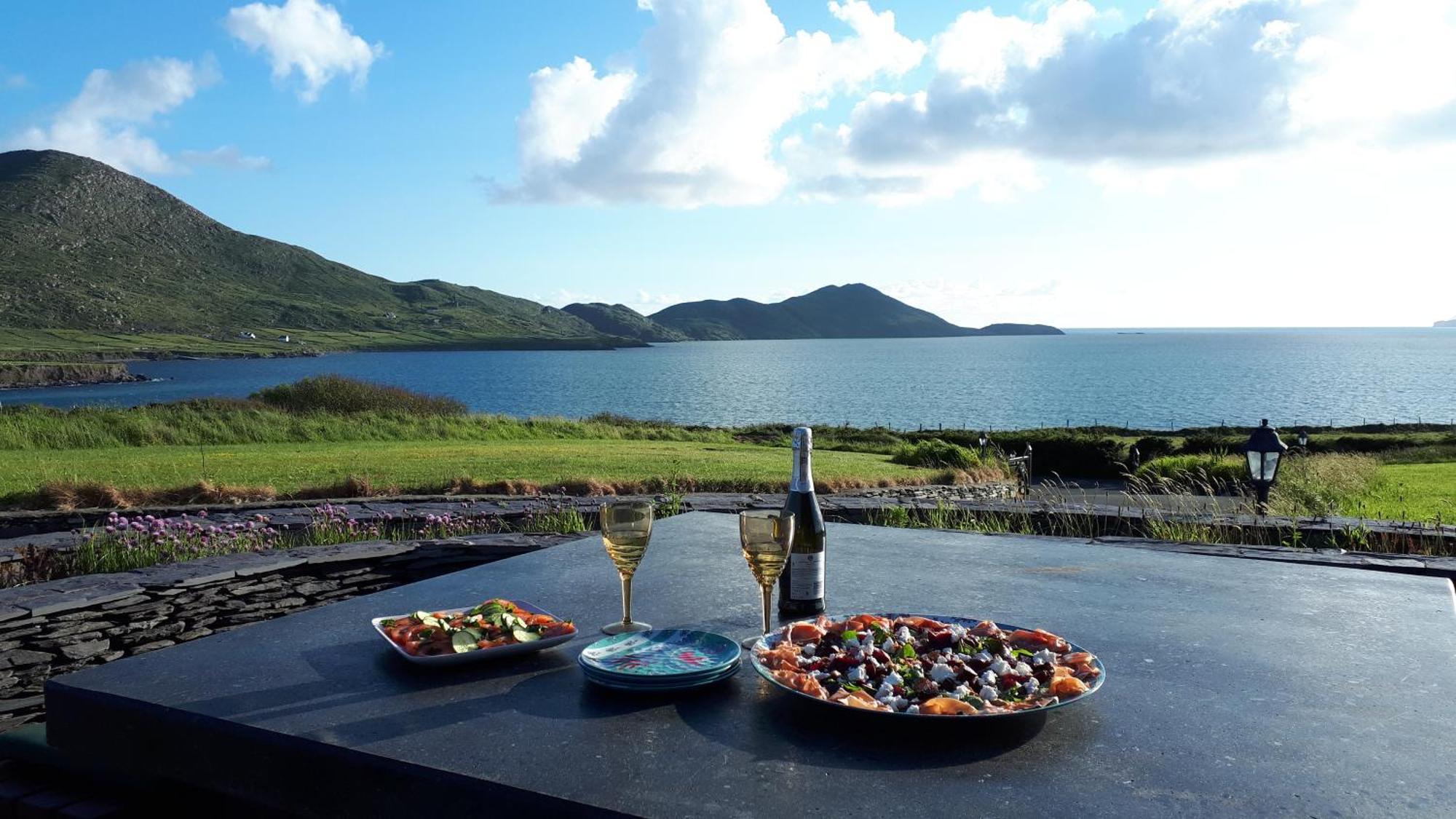 Fuchsia Lodge - New Luxury 5* Beachside Lodge With Sauna - 4 Beds Ensuite - Spectacular Location Waterville Exterior foto
